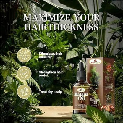 Batana Hair Growth Oil + Serum 30ml | Buy 1 Get 1 Free