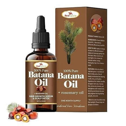 Batana Hair Growth Oil + Serum 30ml | Buy 1 Get 1 Free