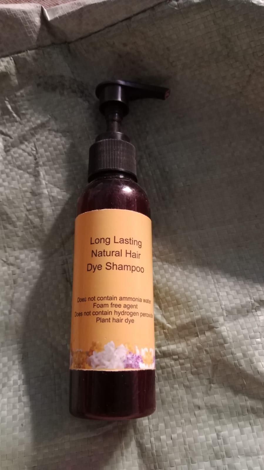 Long Lasting Natural Hair Dye Shampoo 100ML | Buy 1 Get 1 Free
