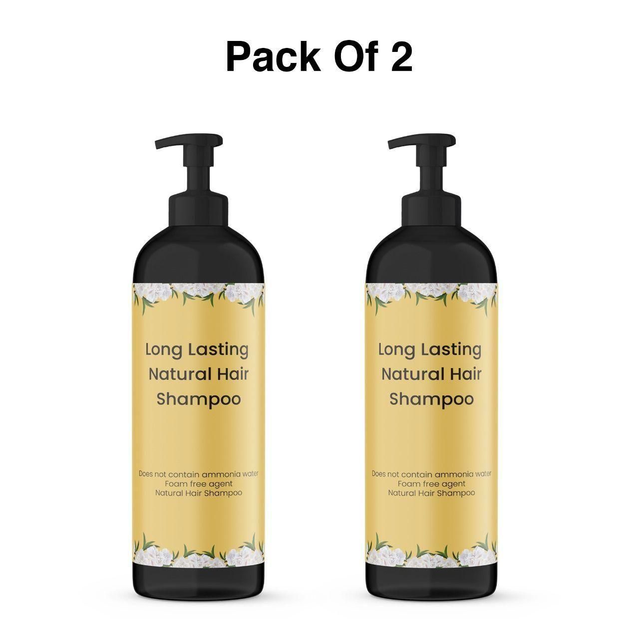 Long Lasting Natural Hair Dye Shampoo 100ML | Buy 1 Get 1 Free