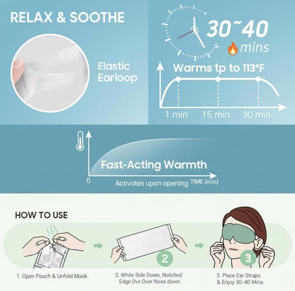 Steam Eye Mask | Buy 1 Get 1 Free