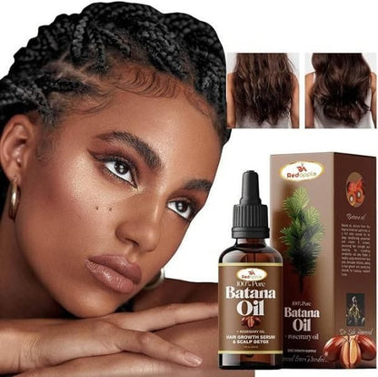 Batana Hair Growth Oil + Serum 30ml | Buy 1 Get 1 Free